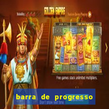 barra de progresso 99 blaze o que significa